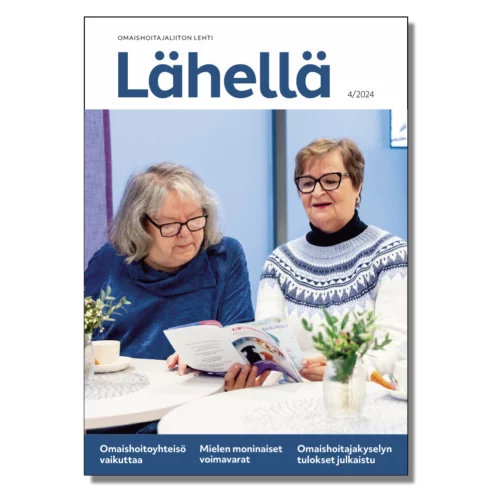 Kuvassa Lähellä-lehden 4 24 kansi.